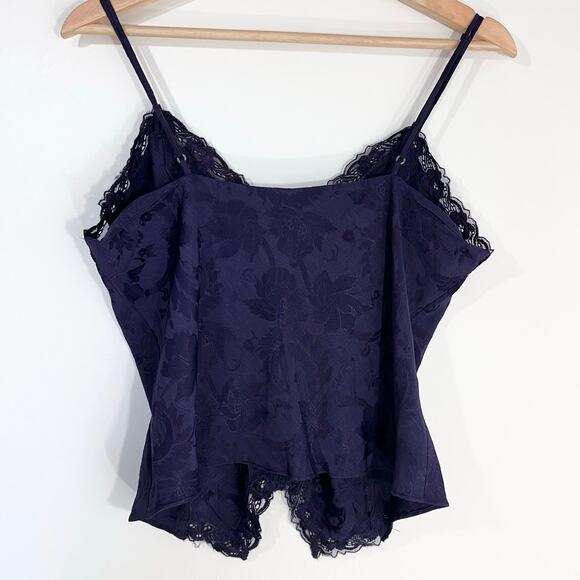 NWT Vintage Victoria's Secret Gold Label Button Cami‎ | Purple Blue | SZ Large - Picture 4 of 10